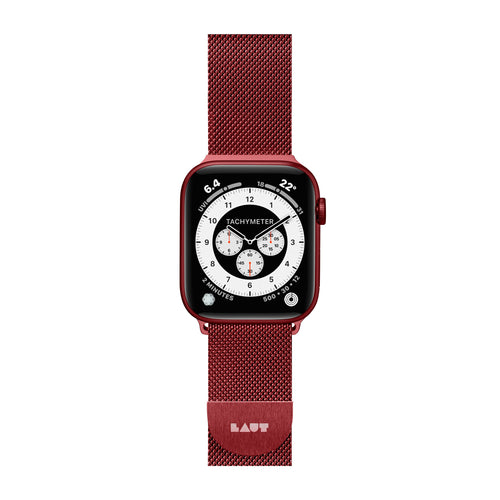 Laut Apple Watch Band Steel Loop for 42/44/45/49mm (Red)