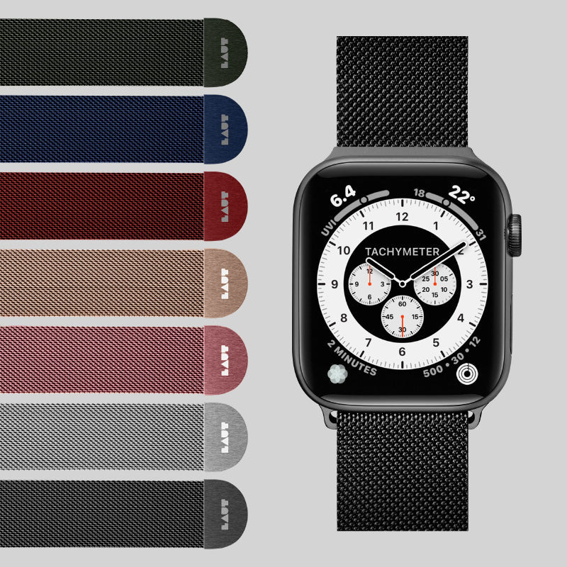 Laut Apple Watch Band Steel Loop for 42/44/45/49mm (Red)