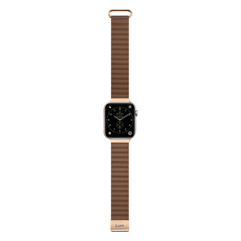 Laut Novi Lux Apple Watch Strap for 38/40/41mm (Sepia Brown)