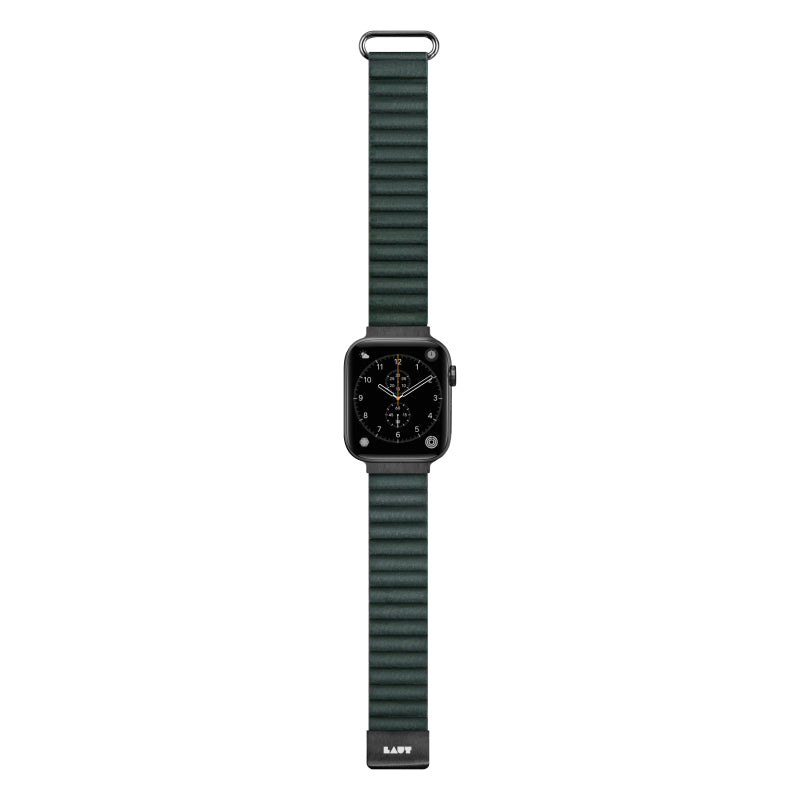 Laut Novi Lux Apple Watch Strap for 38/40/41mm (Pine Green)