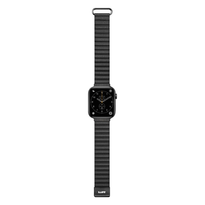 Laut Novi Lux Apple Watch Strap for 42/44/45/49mm (Midnight)