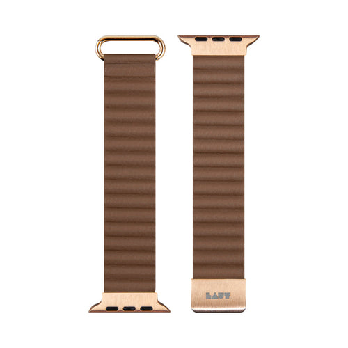 Laut Novi Lux Apple Watch Strap for 42/44/45/49mm (Sepia Brown)