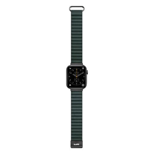 Laut Novi Lux Apple Watch Strap for 42/44/45/49mm (Pine Green)