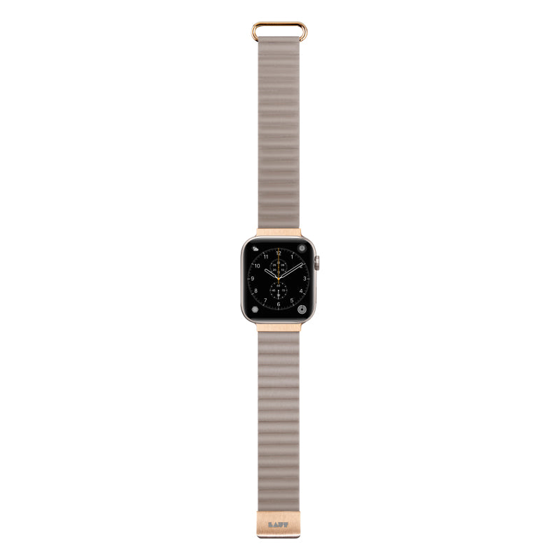Laut Novi Lux Apple Watch Strap for 42/44/45/49mm (Beige)