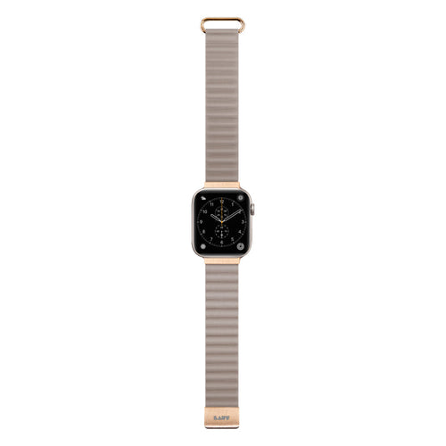 Laut Novi Lux Apple Watch Strap for 42/44/45/49mm (Beige)