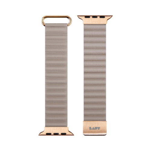 Laut Novi Lux Apple Watch Strap for 42/44/45/49mm (Beige)
