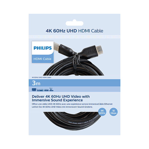 Philips SWV5531/00 3M HDMI to HDMI 4k UHD 60Hz Cable