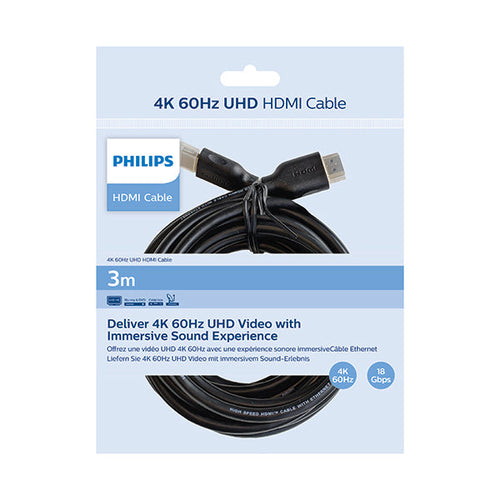 Philips SWV5531/00 3M HDMI to HDMI 4k UHD 60Hz Cable