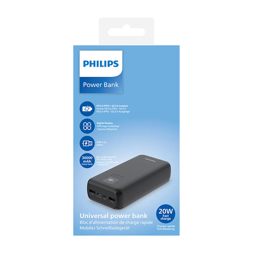 Philips DLP1930CB/00 PD20W 30000mAh Type-C Powerbank