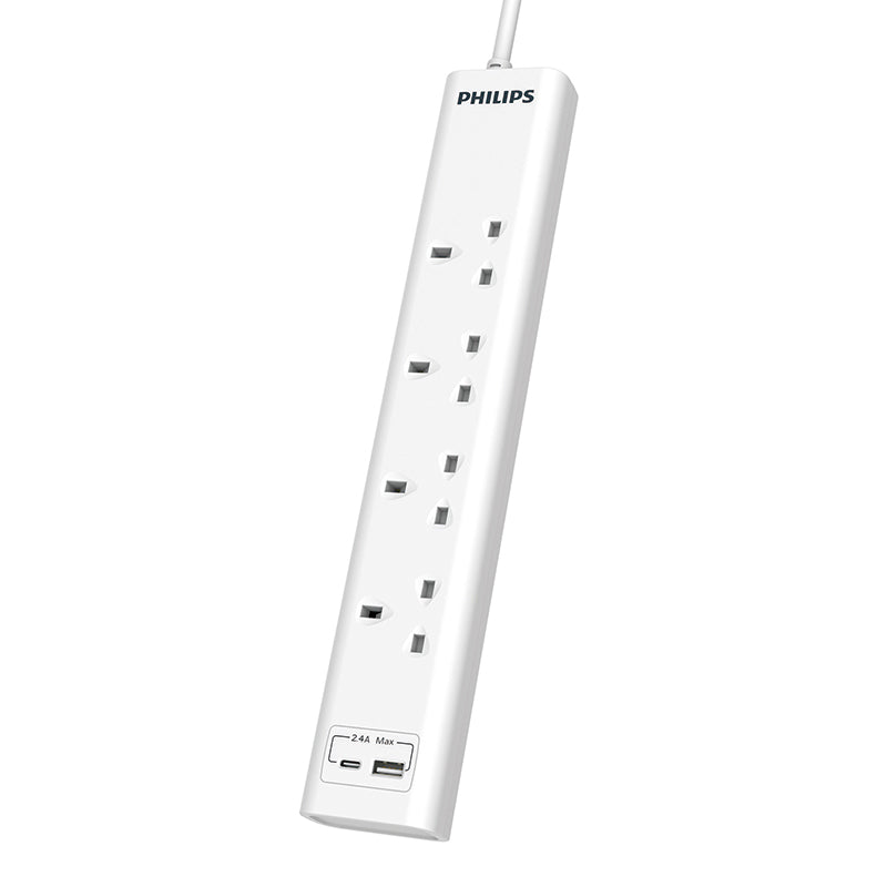 Philips CHP4141WA/69 4-way Extension 1A1C 2M