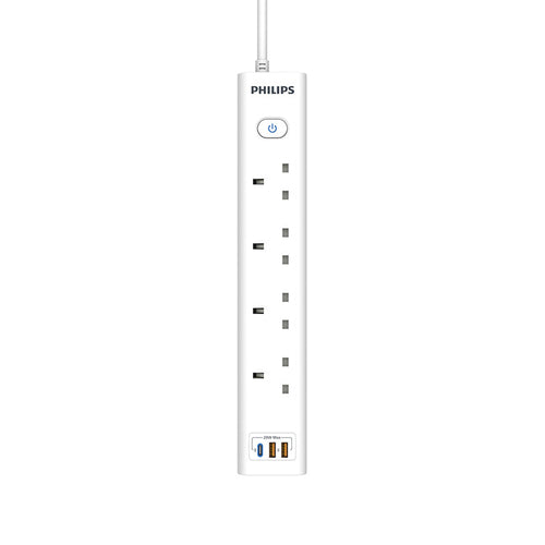 Philips CHP8241WA/69 4-way Extension 2A1C 2M