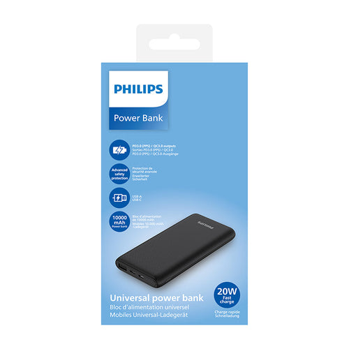 Philips DLP2711CB/00 PD20W 10000mAh Powerbank Type-C
