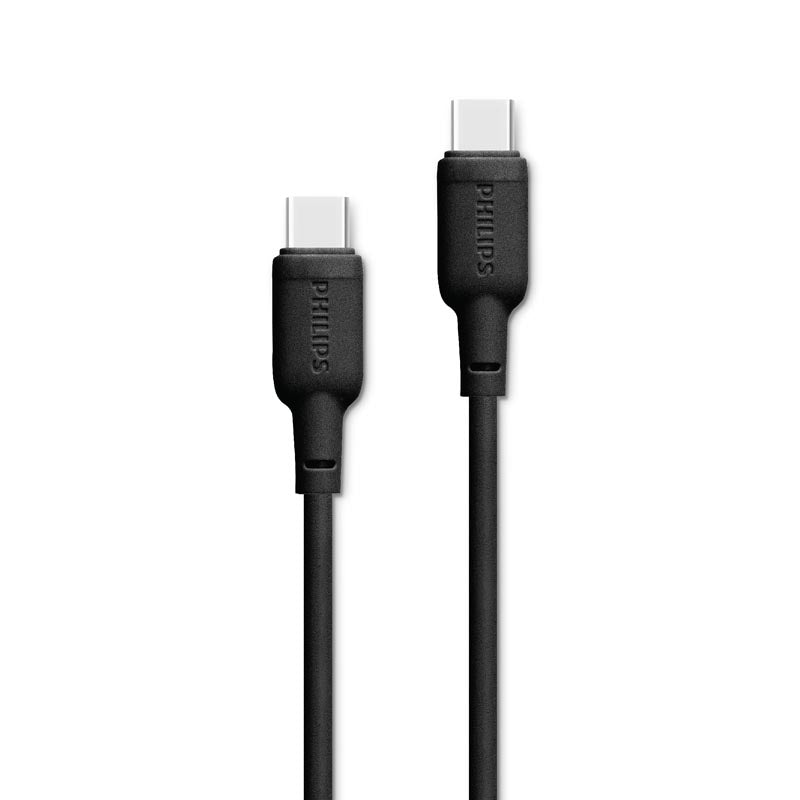 Philips DLC6541CB/00 100W USB-C to USB-C Cable 1.2M (Black)