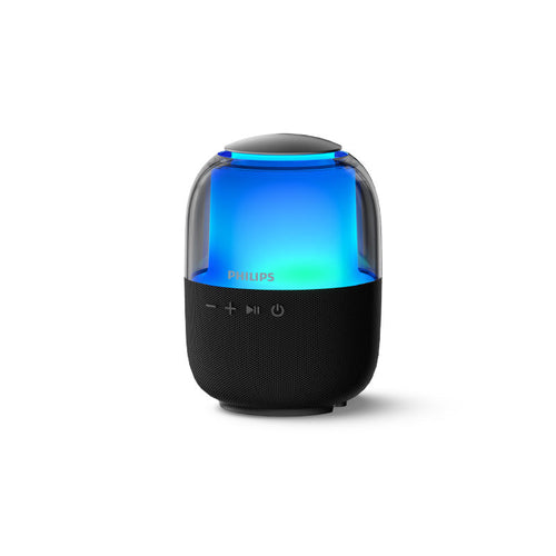 Philips TAS2108BK/00 Bluetooth Speaker with Light (Black)