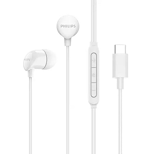 Philips TAE2146W/97 USB-C In-Ear Wired Headphones 1.2M
