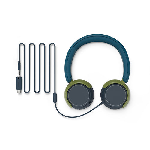 Philips TAK2000CT/00 Kids On-Ear Headphones (Green)