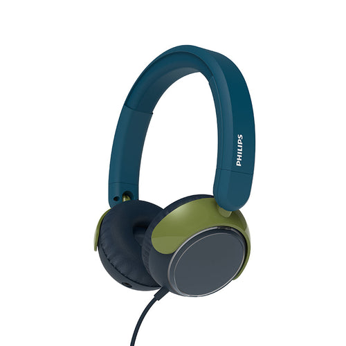 Philips TAK2000CT/00 Kids On-Ear Headphones (Green)