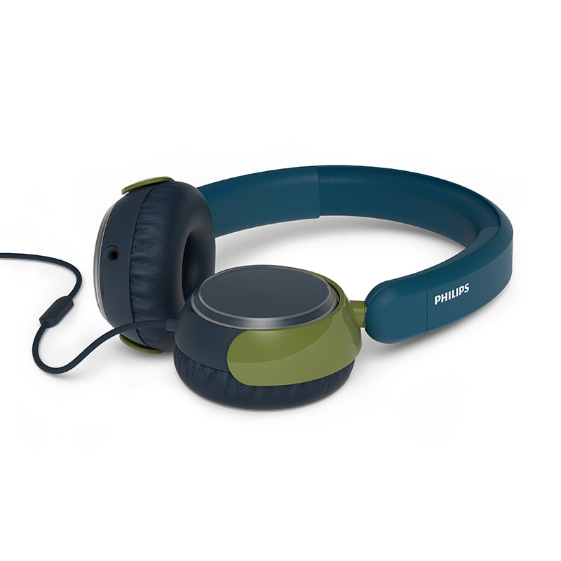 Philips TAK2000CT/00 Kids On-Ear Headphones (Green)