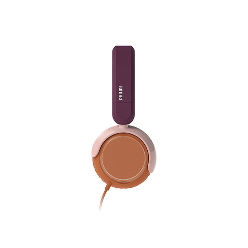 Philips TAK2000MP/00 Kids On-Ear Headphones (Maroon)