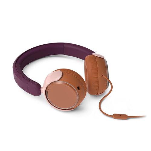 Philips TAK2000MP/00 Kids On-Ear Headphones (Maroon)