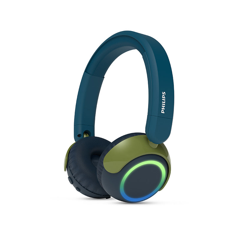 Philips TAK4200CT/00 Kids Wireless On-Ear Headphones (Green)