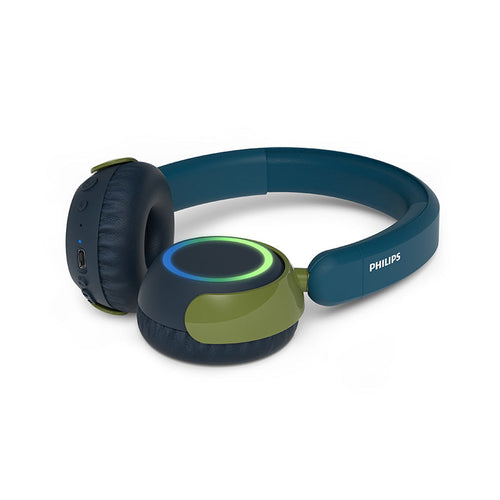 Philips TAK4200CT/00 Kids Wireless On-Ear Headphones (Green)