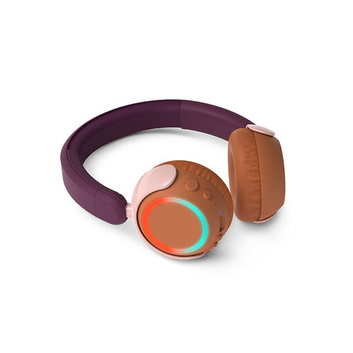 Philips TAK4200MP/00 Kids Wireless On-Ear Headphones (Maroon)