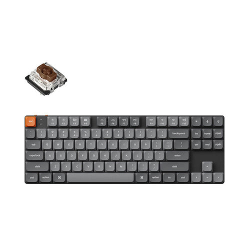 Keychron K1 Max (K1M-H3) Wireless Custom Mechanical Keyboard (Brown Switch)