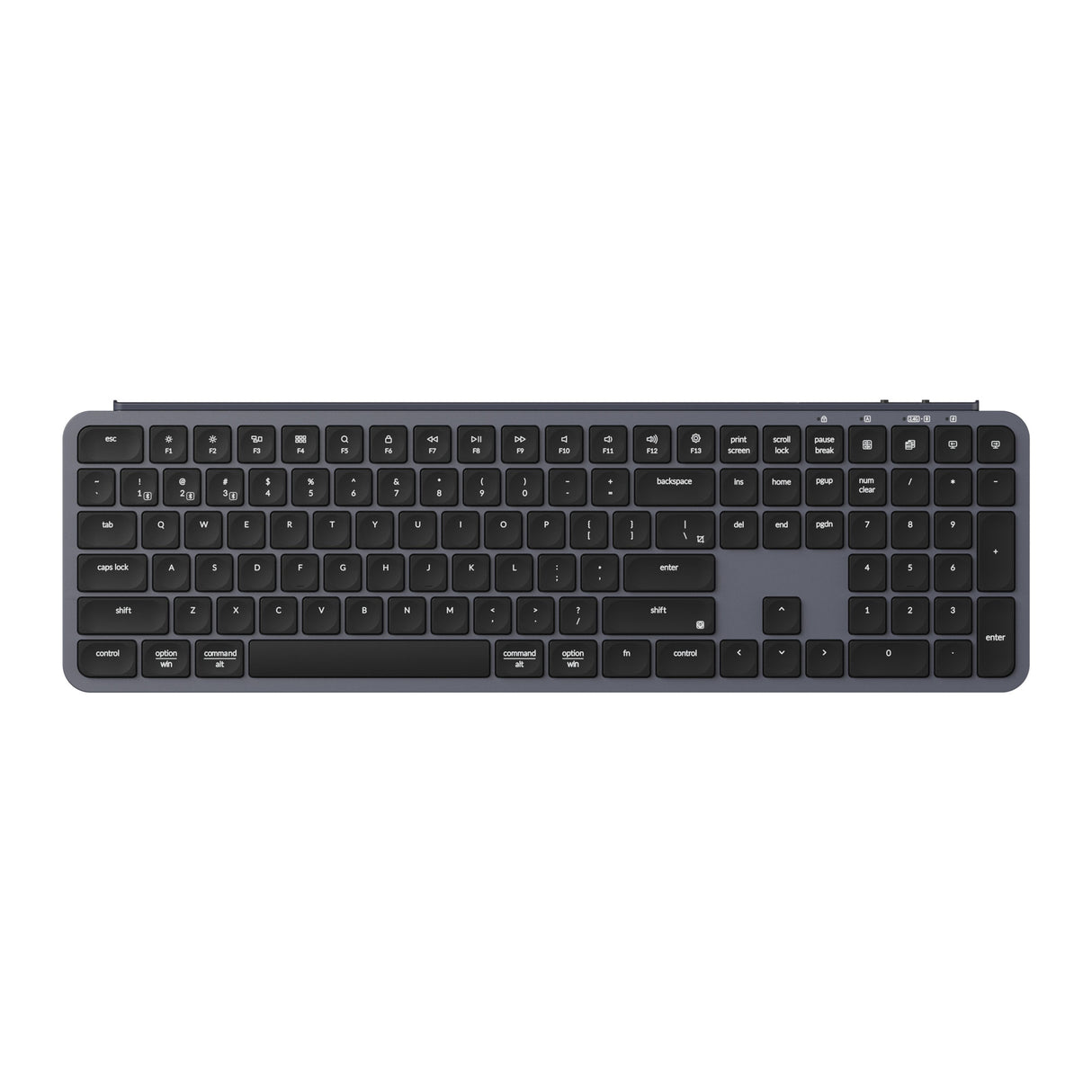 Keychron B6 Pro (B6P-K1) Ultra-Slim Wireless Keyboard (Black