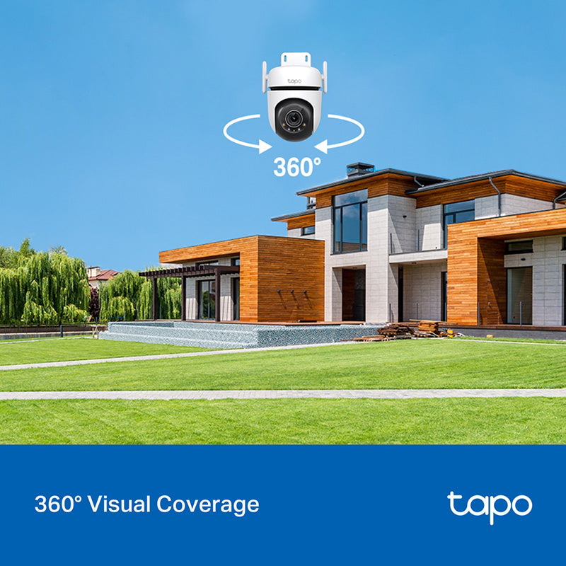 Tapo C520WS Outdoor Pan/Tilt Security Wi-Fi Camera – Challenger