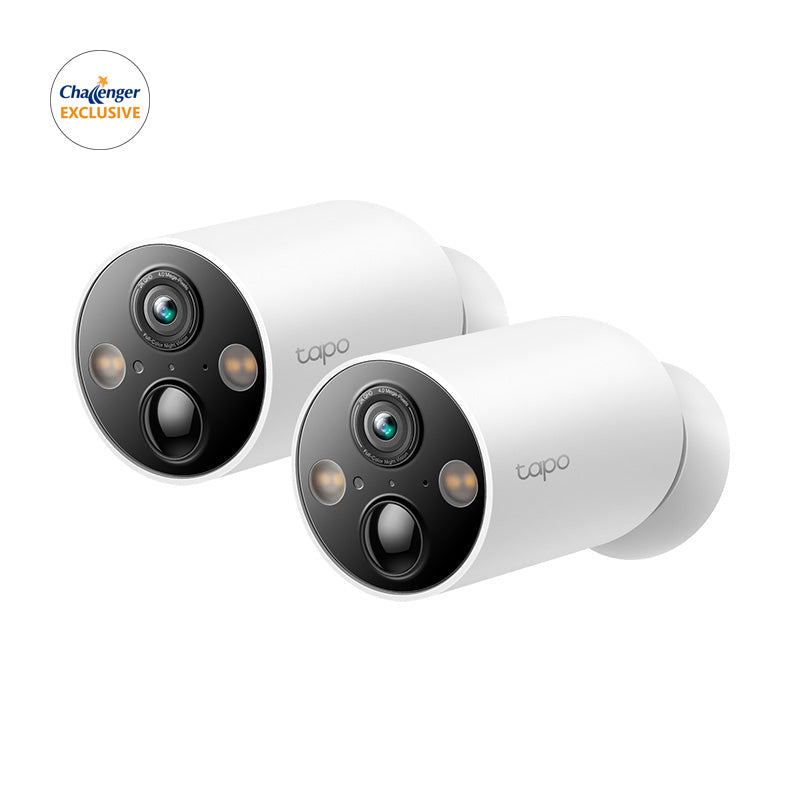 Challenger Exclusive] TP-Link Tapo C425 Smart Wire-free Security