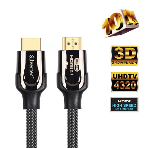Silvertec 10K1M Zinc Aloy HDMI 2.1 Ultra HD 10K 1M