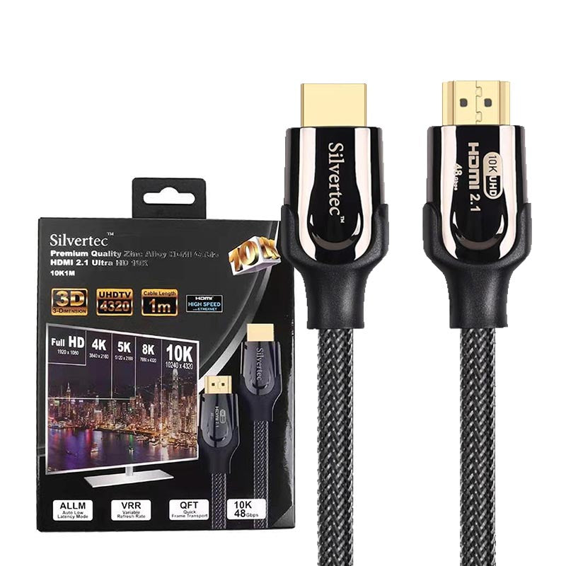 Silvertec 10K2M Zinc Aloy HDMI 2.1 Ultra HD 10K 2M