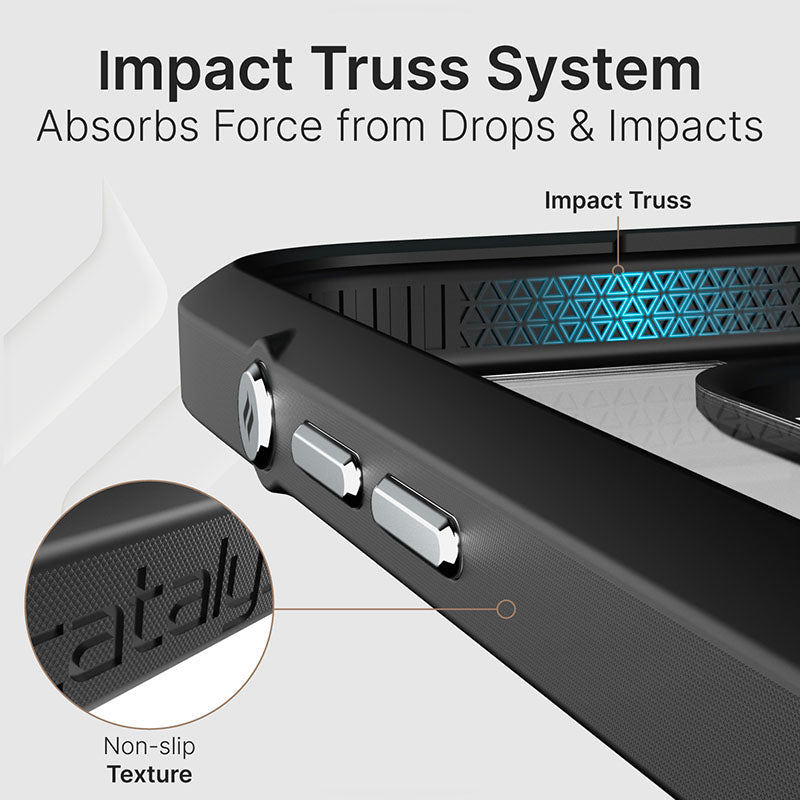 Catalyst iPhone 16 Pro Max (2024) Midnight Black Influence Case