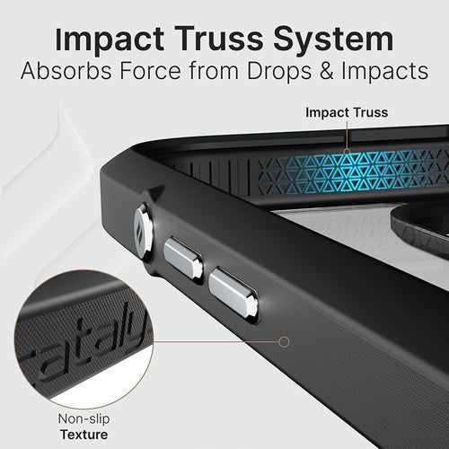 Catalyst iPhone 16 Pro Max (2024) Midnight Black Influence Case