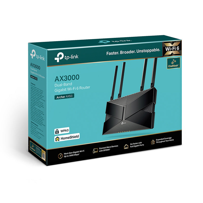 TP-Link Archer AX53 AX3000 Dual-Band WI-FI 6 Router – Challenger