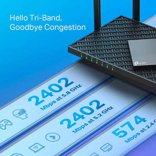 TP-Link Archer AX75 AX5400 Tri-Band Wi-Fi 6 Router