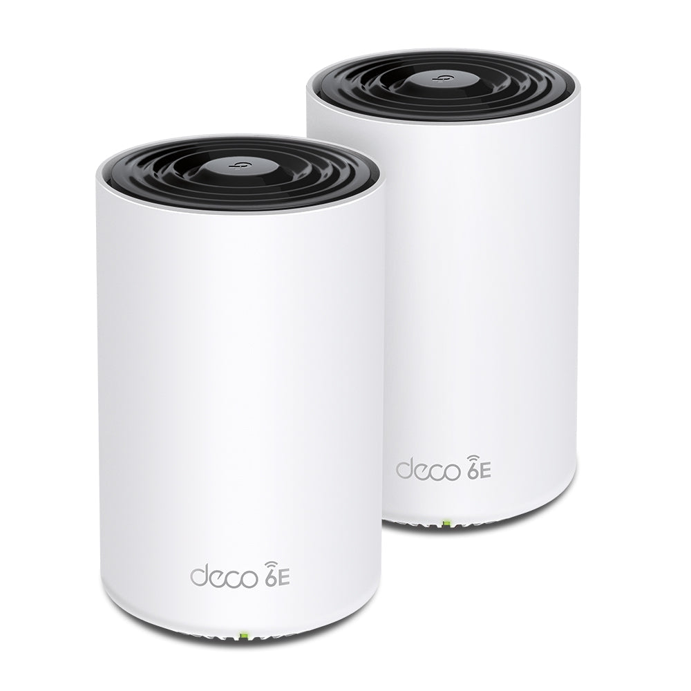 ルーター・ネットワーク機器 TP-Link Deco XE75 Pro 2-pack WiFi 6E TP-Link Deco XE75 Pro AXE5400 Tri-Band Mesh Wi-Fi 6E System (2