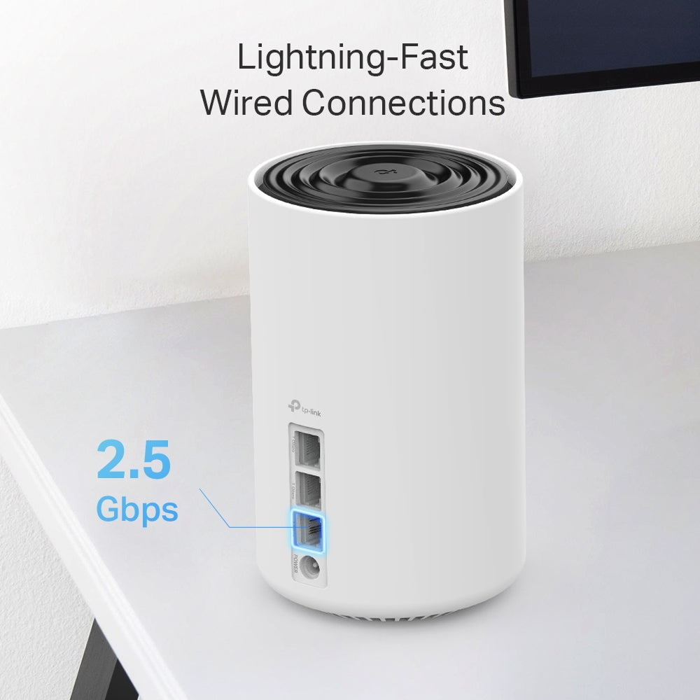 TP-Link Deco XE75 Pro AXE5400 Tri-Band Mesh Wi-Fi 6E System (2