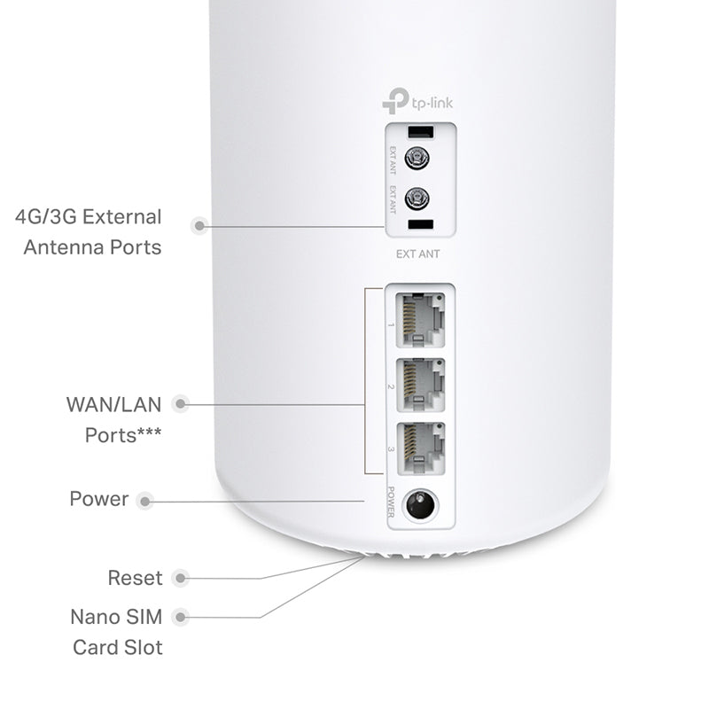 TP-Link Deco X50-4G AX3000 Whole Home Mesh Wi-Fi 6 (1-Pack