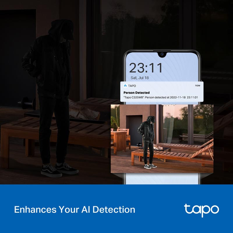 TP-Link Tapo C325WB Outdoor Security WiFi Camera