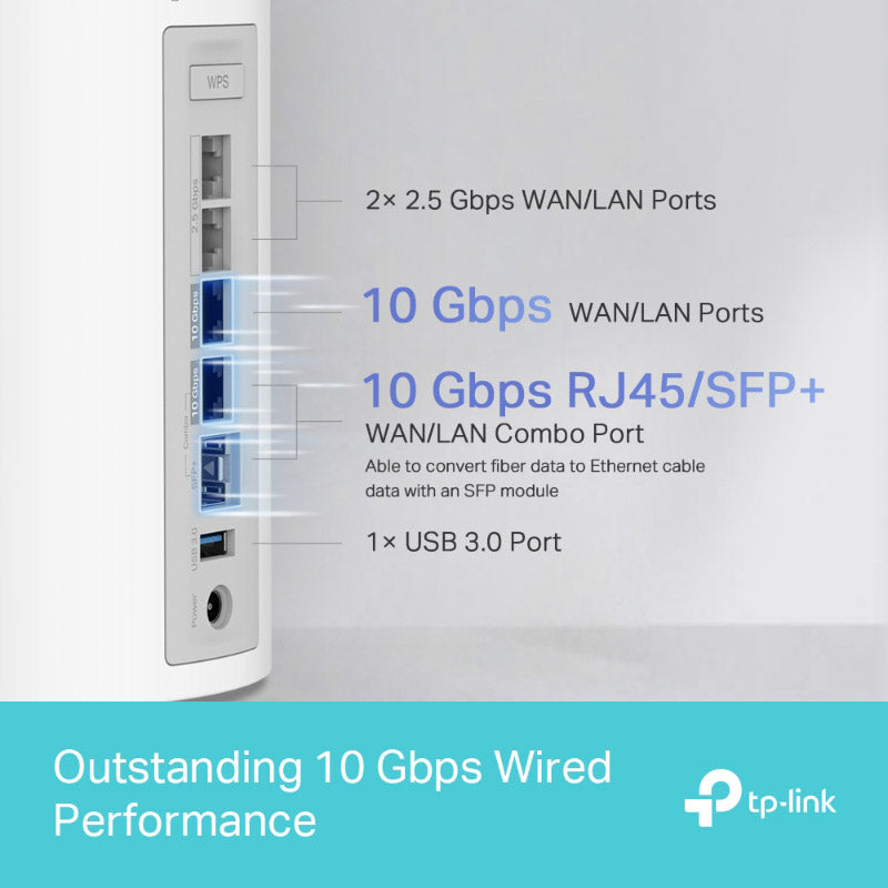 TP-Link Deco BE85 BE22000 Tri-Band Whole Home Mesh WiFi 7 System (3-Pack)