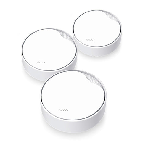 TP-Link Deco X50-PoE AX3000 Whole Home Mesh Wi-Fi 6 System with PoE (3-Pack)