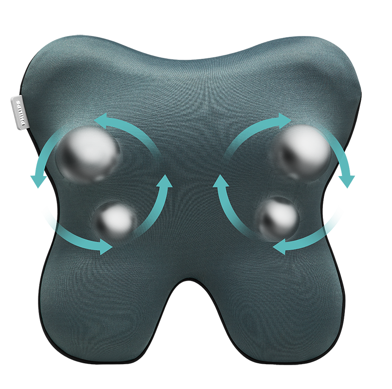 Philips PPM4311GN/97 Wireless Massage Cushion