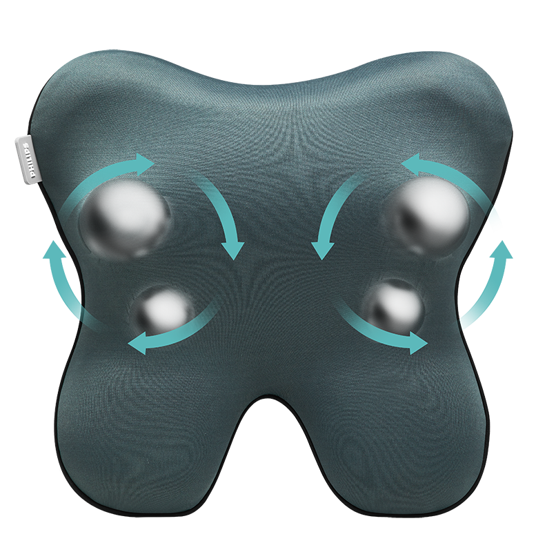 Philips PPM4311GN/97 Wireless Massage Cushion