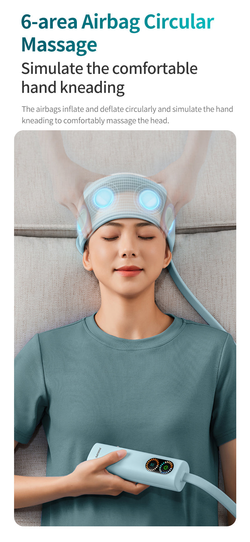 Philips PPM1321LB/97 Massage Headband