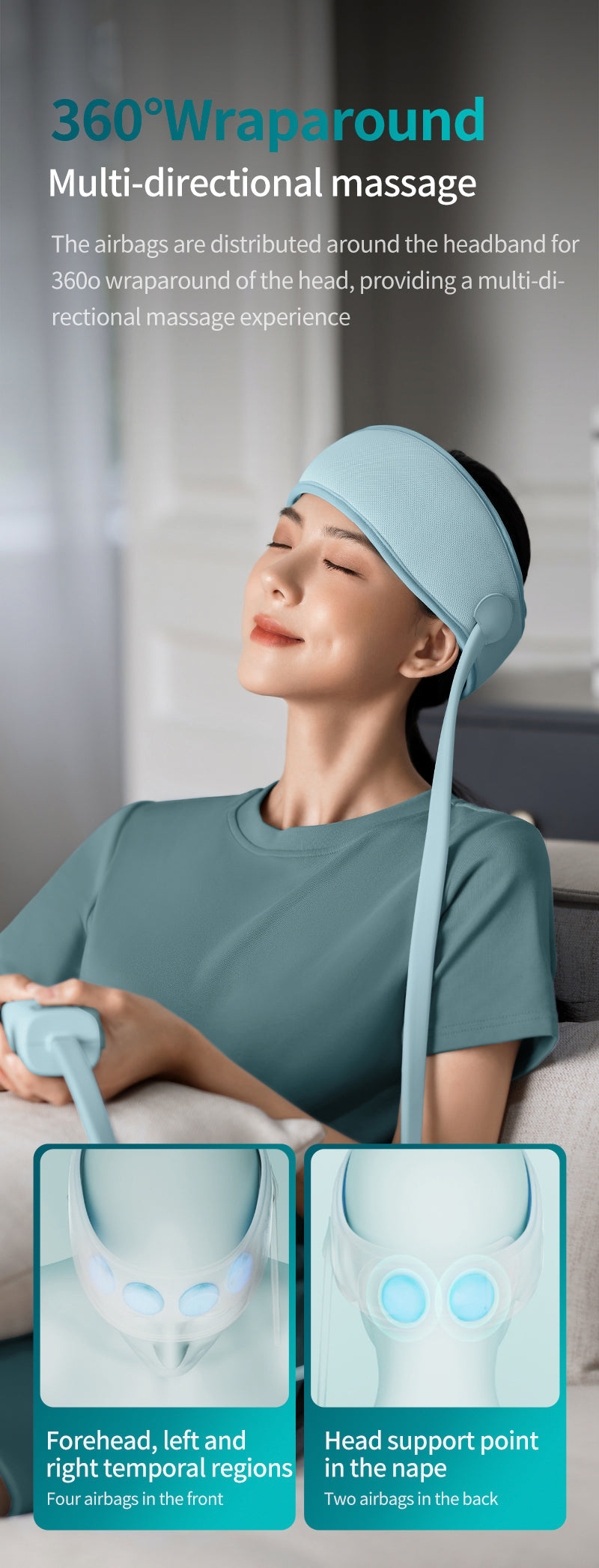 Philips PPM1321LB/97 Massage Headband