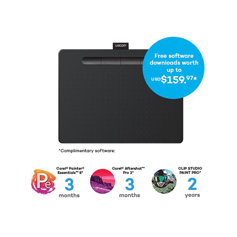 Wacom Intuos Medium CTL-6100-K1 – Challenger Singapore