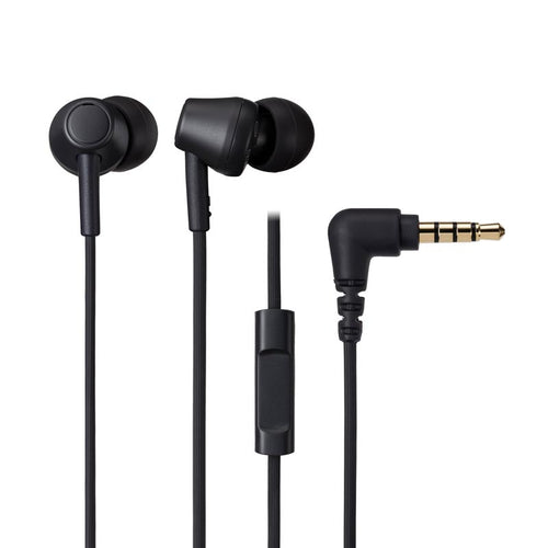 Audio-Technica ATH-CK350XIS Inner Earphone with Mic (Black)