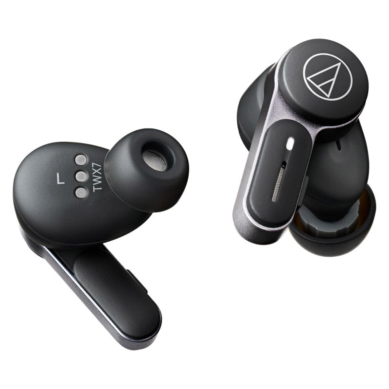 Audio-Technica ATH-TWX7 True Wireless Earbuds (Black) – Challenger